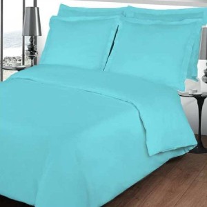 Drap housse Percale Turquoise
