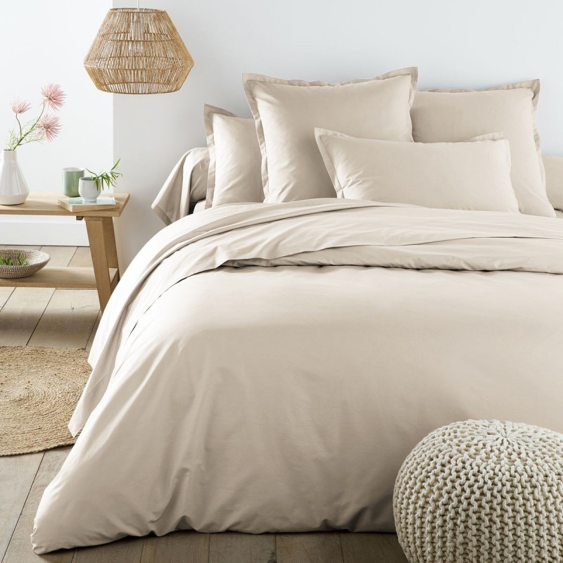 Housse de couette Percale Crème