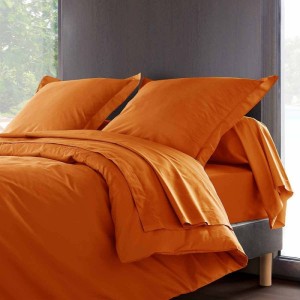 Housse de couette Percale Mangue