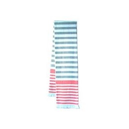 Fouta rayé Pêche 90 x 190 cm