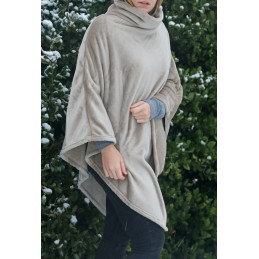 Poncho Taupe