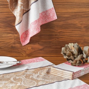 Lot de 6 torchons 50x70 carafe