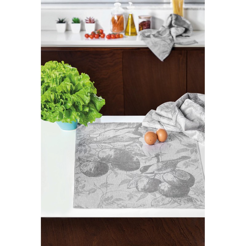 Lot de 6 torchons 50x70 Oiseau