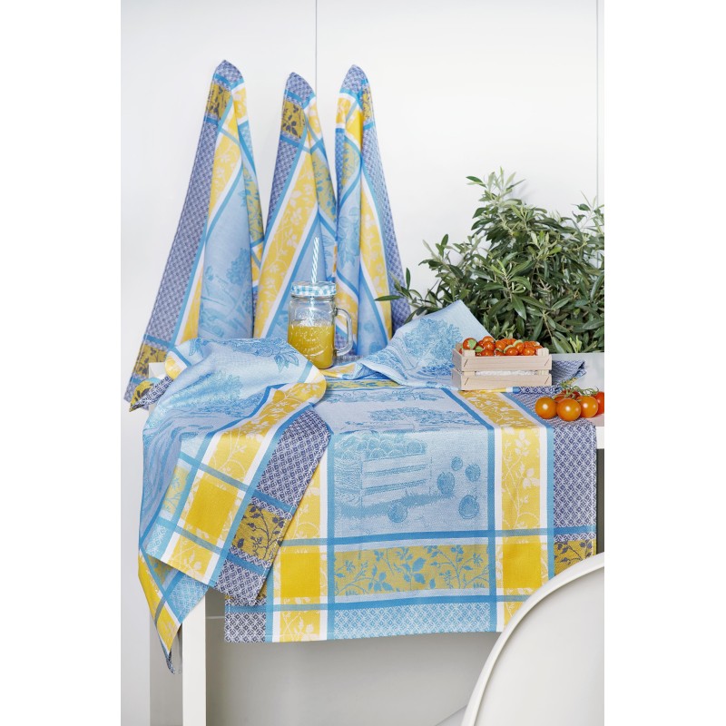 Lot de 6 torchons 50x70 Panier