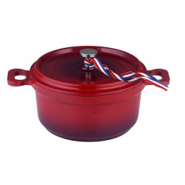 Cocotte Fonte Rouge 24cm