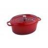 Cocotte Ovale Fonte Rouge 30cm