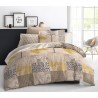 Housse de couette 220x240 Jungle gold