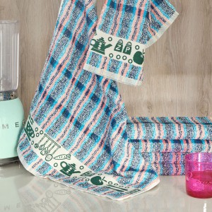 Lot de 6 carrés éponge 50x50 Table