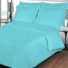 Housse Couette Turquoise Percale 220X240