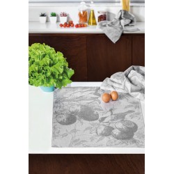 Lot de 6 torchons Jacquard...