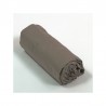 Drap housse Percale 90x190 Taupe