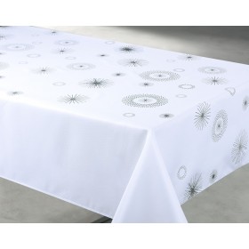 Nappe effet metal Blanche...