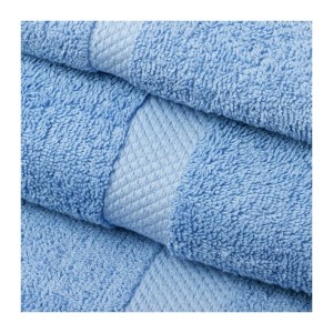 Drap de bain 100x140cm Bleu océan