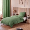 Housse de couette Gaze de coton Olive 220x240