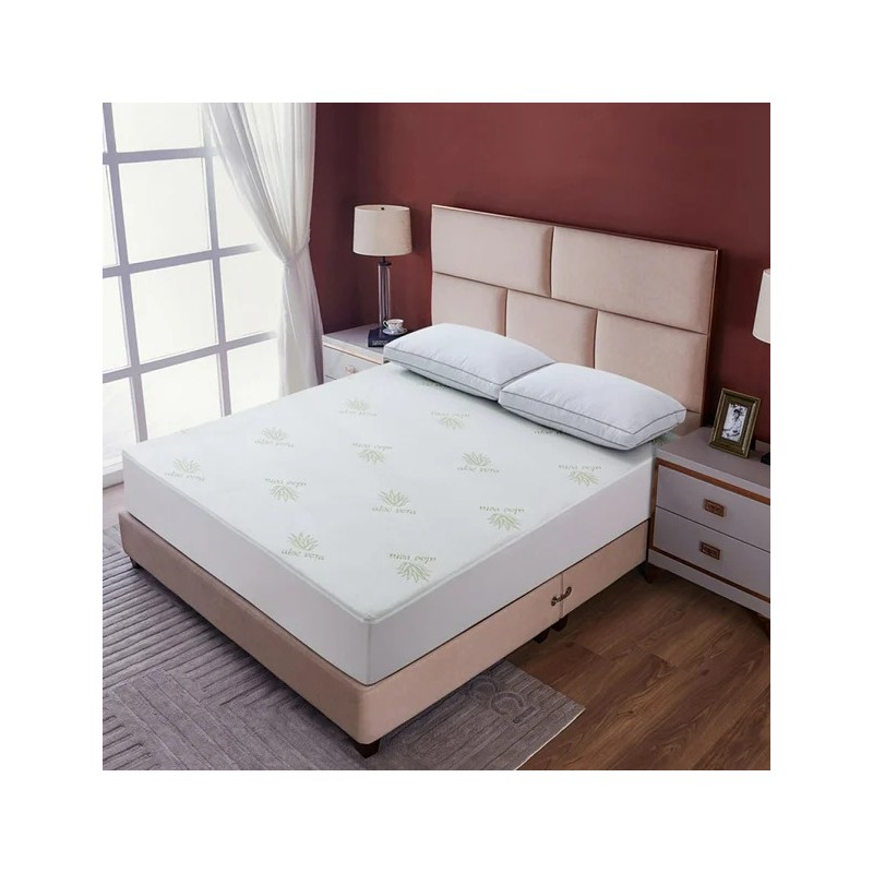 Protège matelas en Aloe Vera 90x190