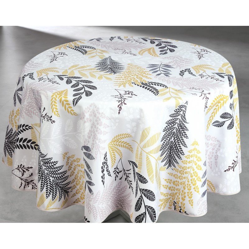 Nappe imprimée Lou gris 145x240