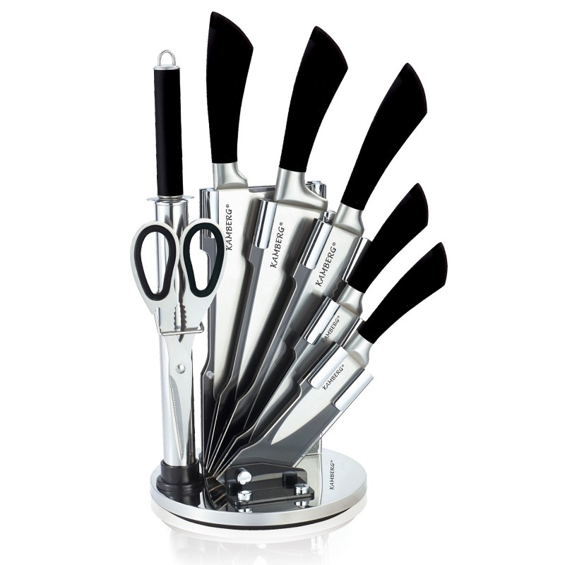 Bloc de couteaux 8pcs Kamberg