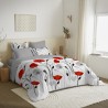 Housse de couette 220x240 Coquelicot
