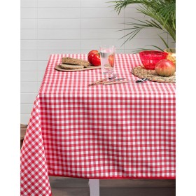 Nappe imprimée Vichy rouge...
