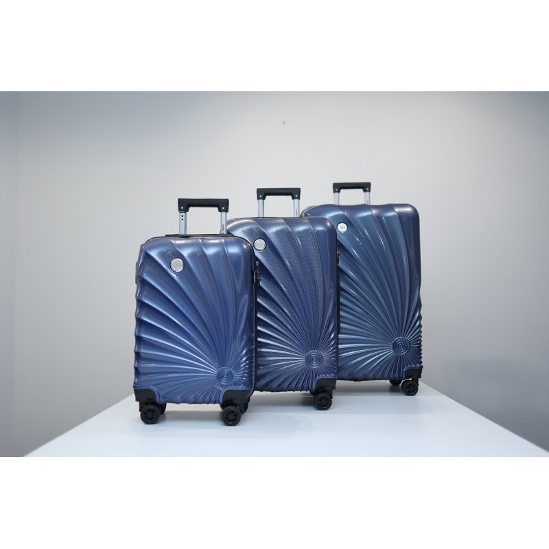 SET DE 3 VALISES DANIEL HECHTER NAVY BLUE