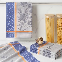 Lot de 6 torchons Jacquard...