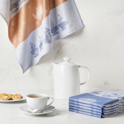 Lot de 6 torchons Jacquard...