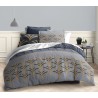 Housse de couette 220x240 Luna gris