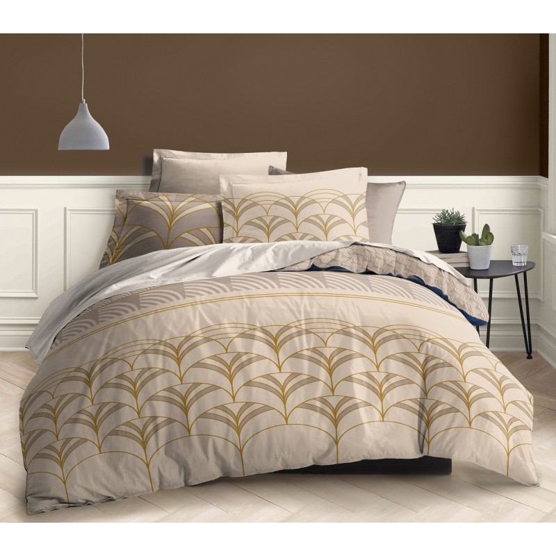 Housse de couette 220x240 Luna beige