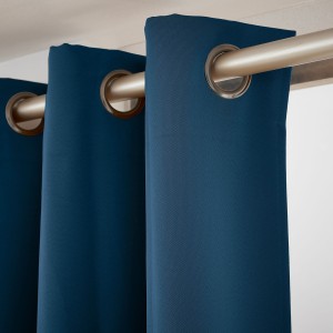 Panneau rideau obscucissant 140x260 Bleu paon