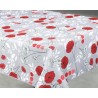 Nappe imprimée Poppies gris 145x300