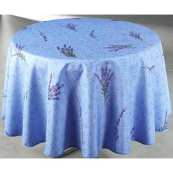 Nappe imprimée St Paul bleu...