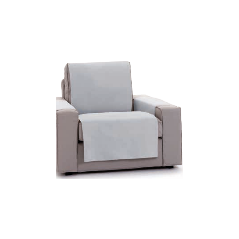 Protège fauteuil Taupe