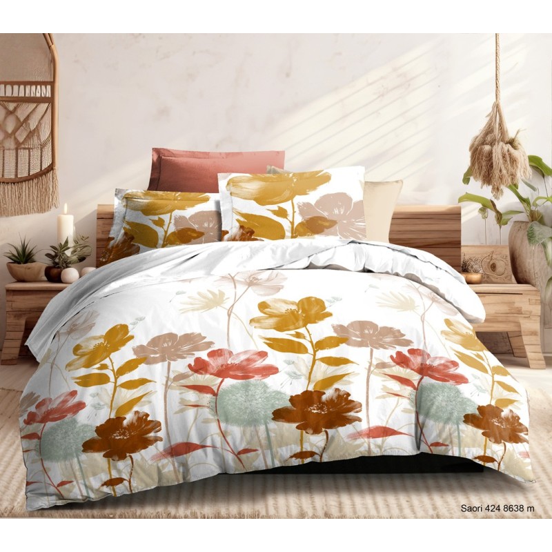 Parure housse de couette 3pcs Saori