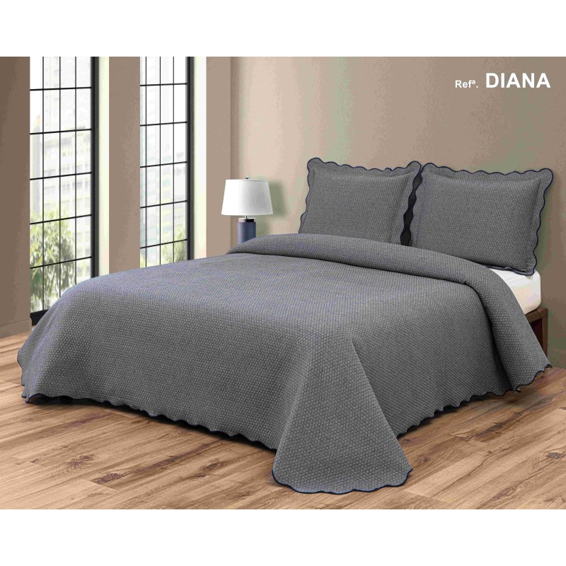 Jeté de lit 240x260 Bleu