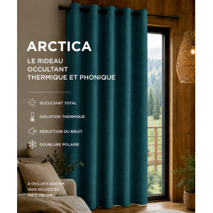 Rideau thermique et phonique Paon