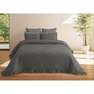 Bouti 250x270cm + 2 coussins Anthracite