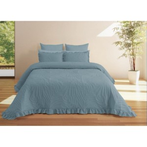 Bouti 250x270cm + 2 coussins Bleu